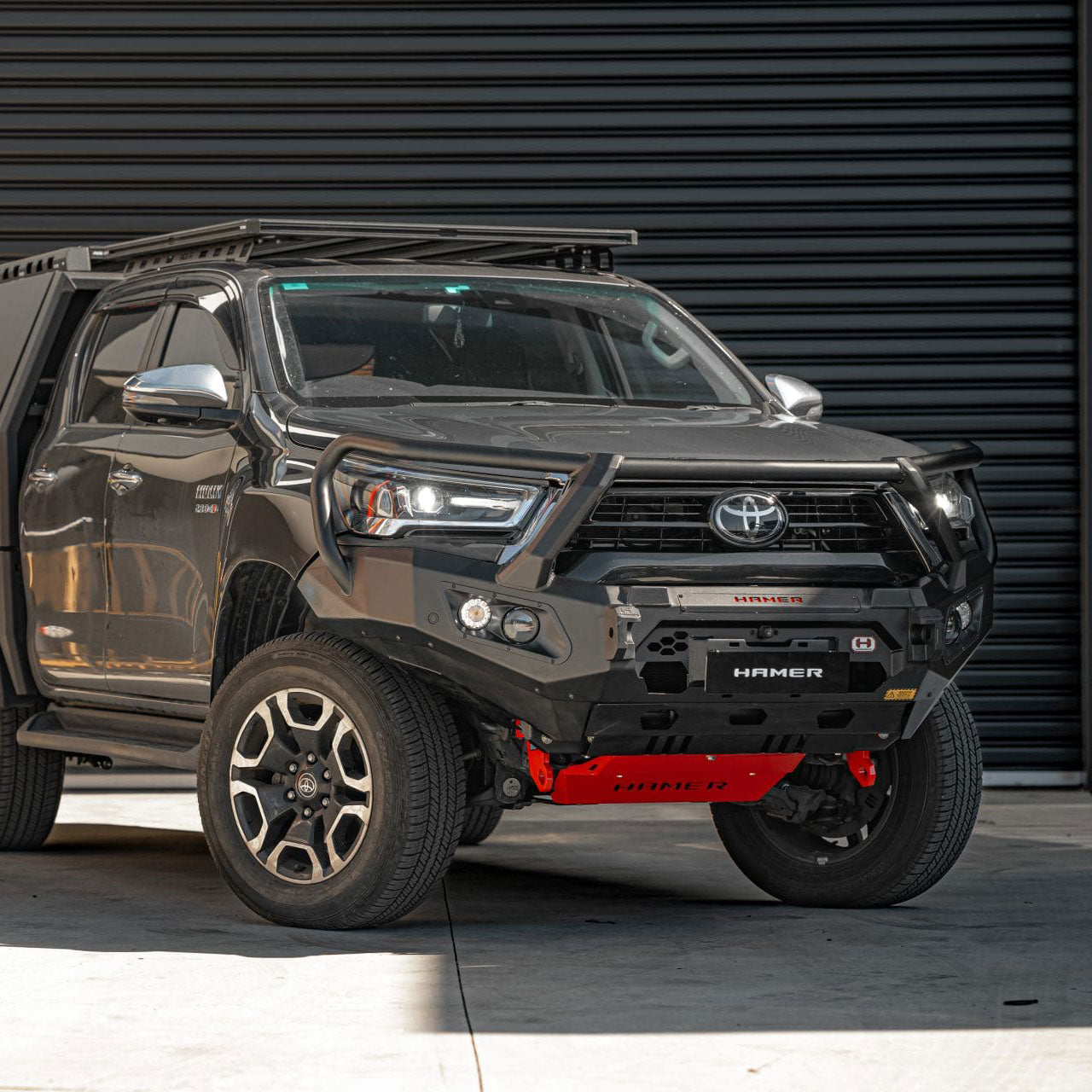 Hamer 4x4 King Series Plus Bull Bar - Hilux N80 Bull Bar (20-23)