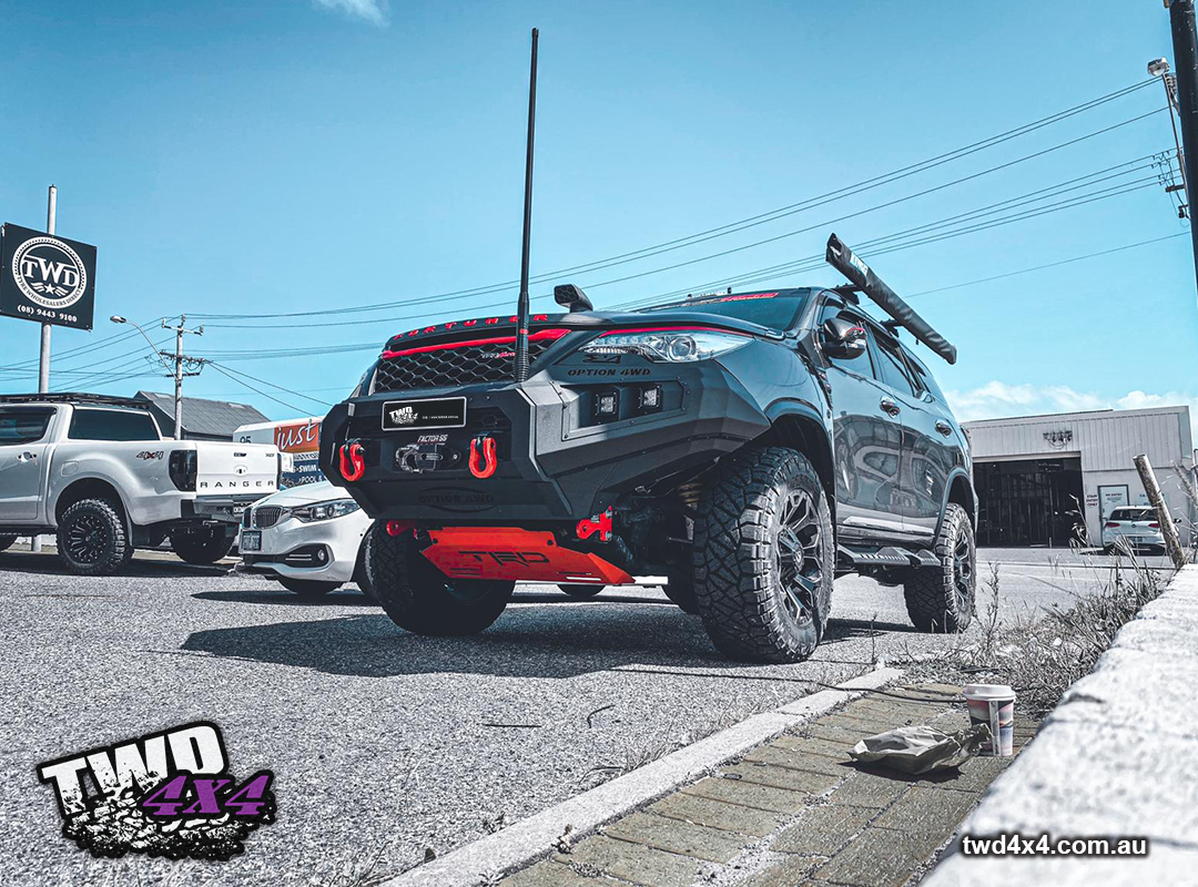 OPTION 4WD V2 SIDE STEPS - TOYOTA FORTUNER (2015 - 9/2020)