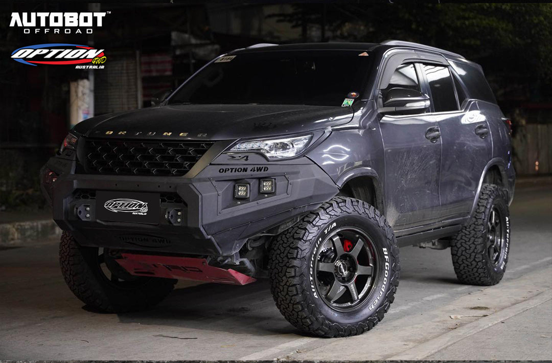 OPTION 4WD V1 BULL BAR - TOYOTA FORTUNER (2015 - 9/2020)