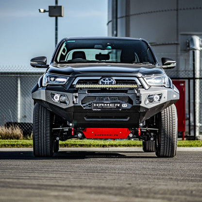 Hamer 4x4 King Series Bull Bar - Hilux Rogue (Wide Body - 2022-25)