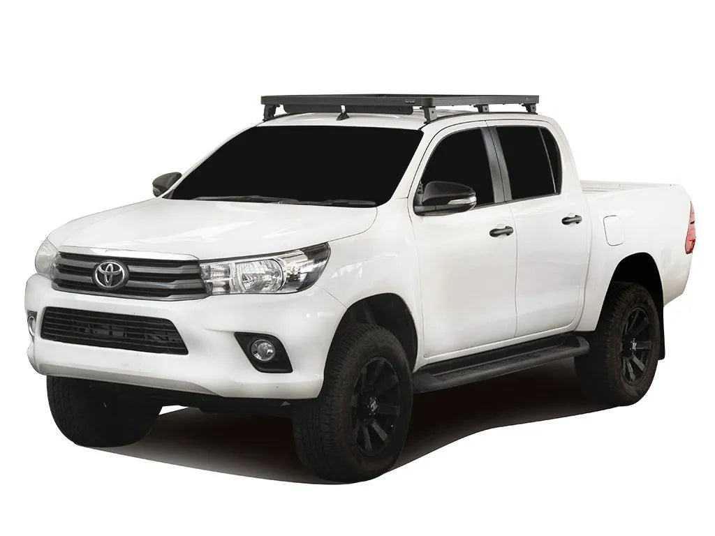Front Runner Toyota Hilux Revo DC (2016-Current) Track & Feet Slimline II Roof Rack Kit