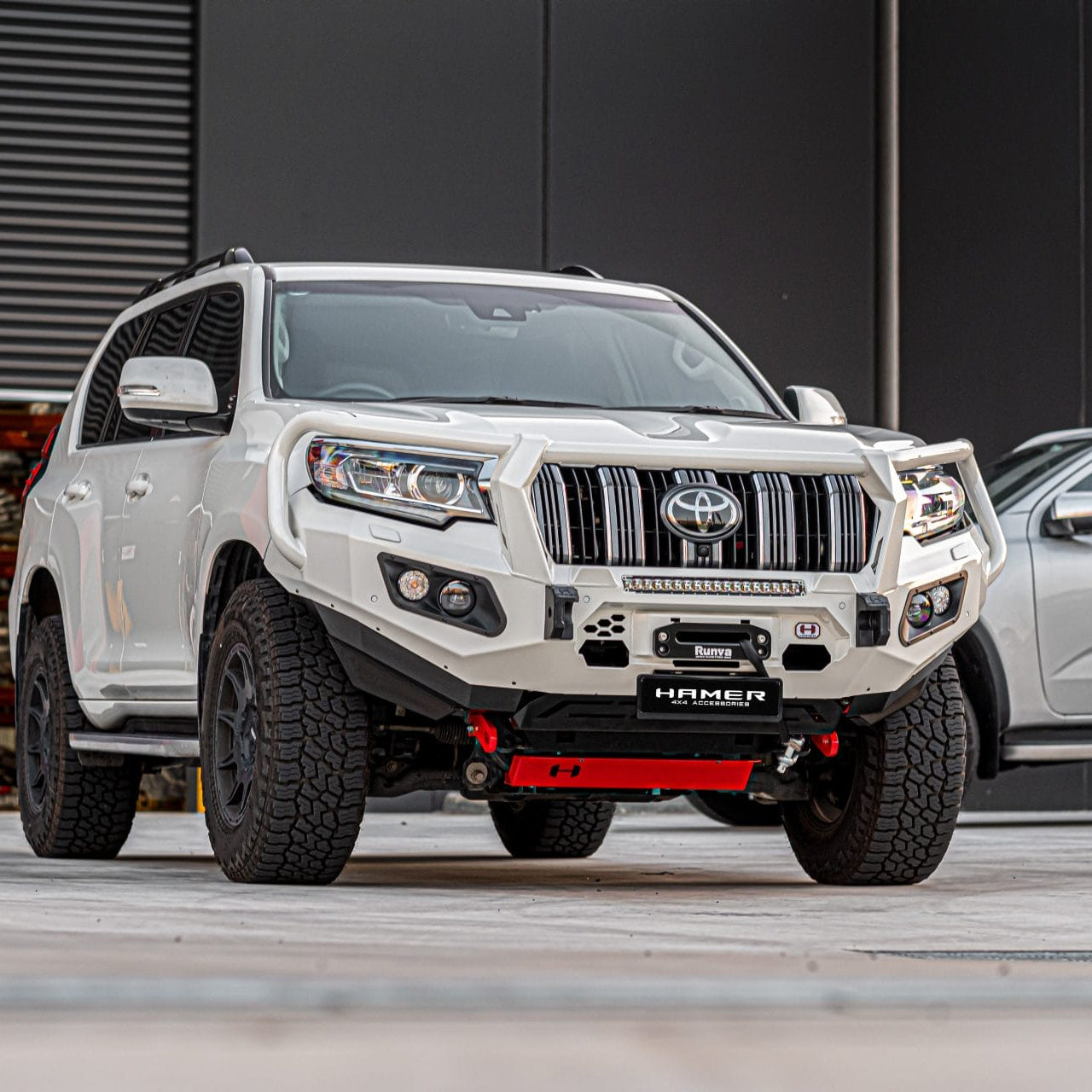 Hamer 4x4 King Series Plus Bull Bar - Prado 150 Bull Bar - (2018+)
