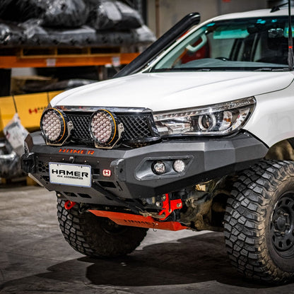Hamer 4x4 King Series Bull Bar - Toyota Hilux Bull Bar (2015-2018)
