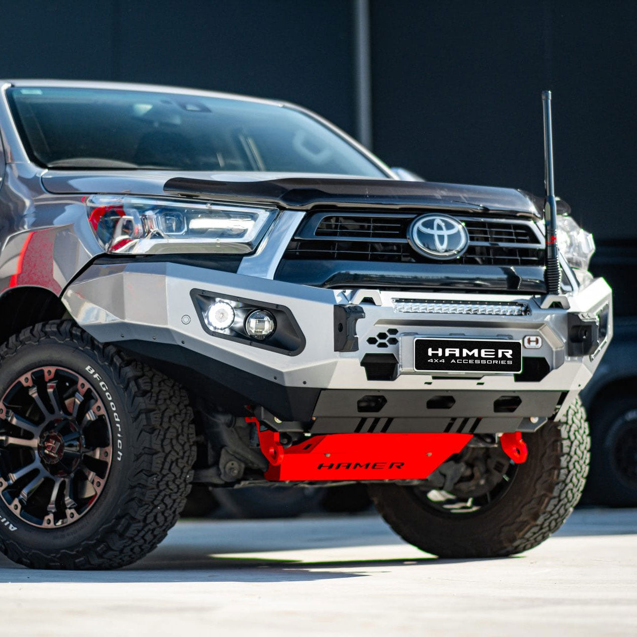 Hamer 4x4 King Series Bull Bar - Hilux N80 Bull Bar (20-23)