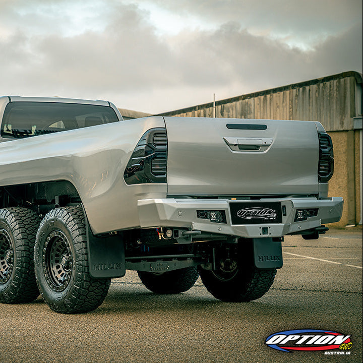 OPTION 4WD FIGHTER REAR BAR - TOYOTA HILUX REVO  (2021+)