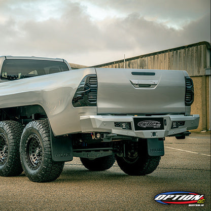 OPTION 4WD FIGHTER REAR BAR - TOYOTA HILUX REVO  (2021+)