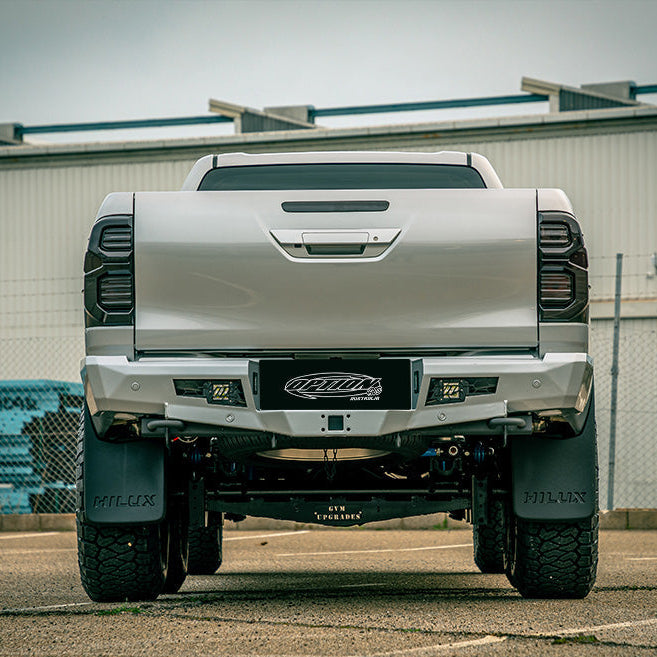OPTION 4WD FIGHTER REAR BAR - TOYOTA HILUX REVO ROCCO (5/2018-8/2020)