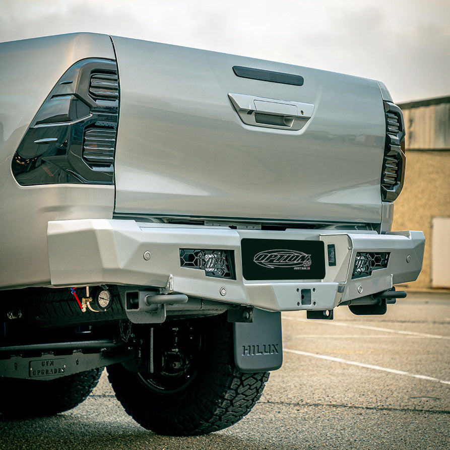 OPTION 4WD FIGHTER REAR BAR - TOYOTA HILUX REVO ROCCO (5/2018-8/2020)