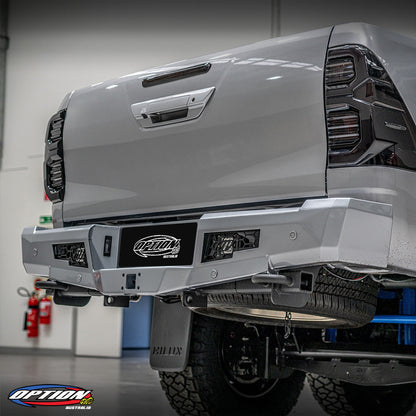OPTION 4WD FIGHTER REAR BAR - TOYOTA HILUX REVO  (2021+)