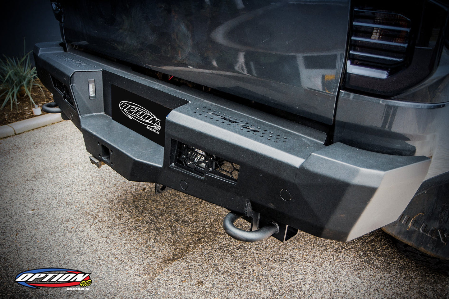 OPTION 4WD FIGHTER REAR BAR - TOYOTA HILUX REVO  (2021+)