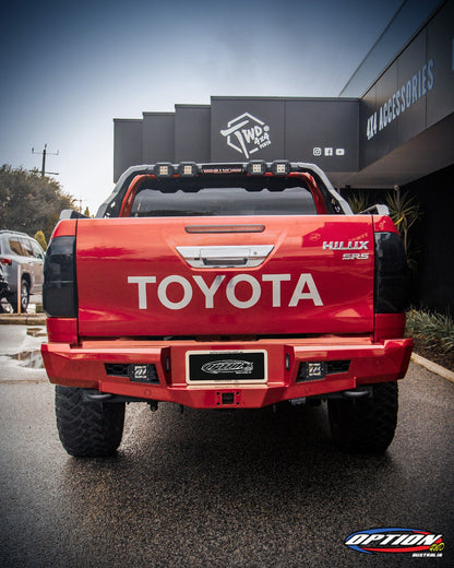 OPTION 4WD FIGHTER REAR BAR - TOYOTA HILUX REVO ROCCO (5/2018-8/2020)