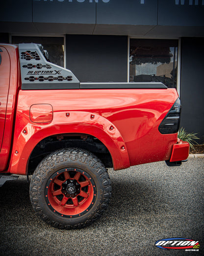 OPTION 4WD FIGHTER REAR BAR - TOYOTA HILUX REVO  (2021+)