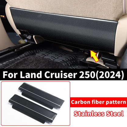 Stainless Steel Seat Protection Panel for Toyota LandCruiser 250 Prado