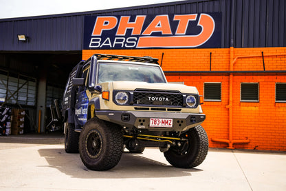 Toyota Land Cruiser 79/76/78 Series V2 Bull Bar 2023+ Facelift