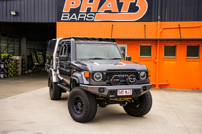 Toyota Land Cruiser 79/76/78 Series V2 Bull Bar 2023+ Facelift