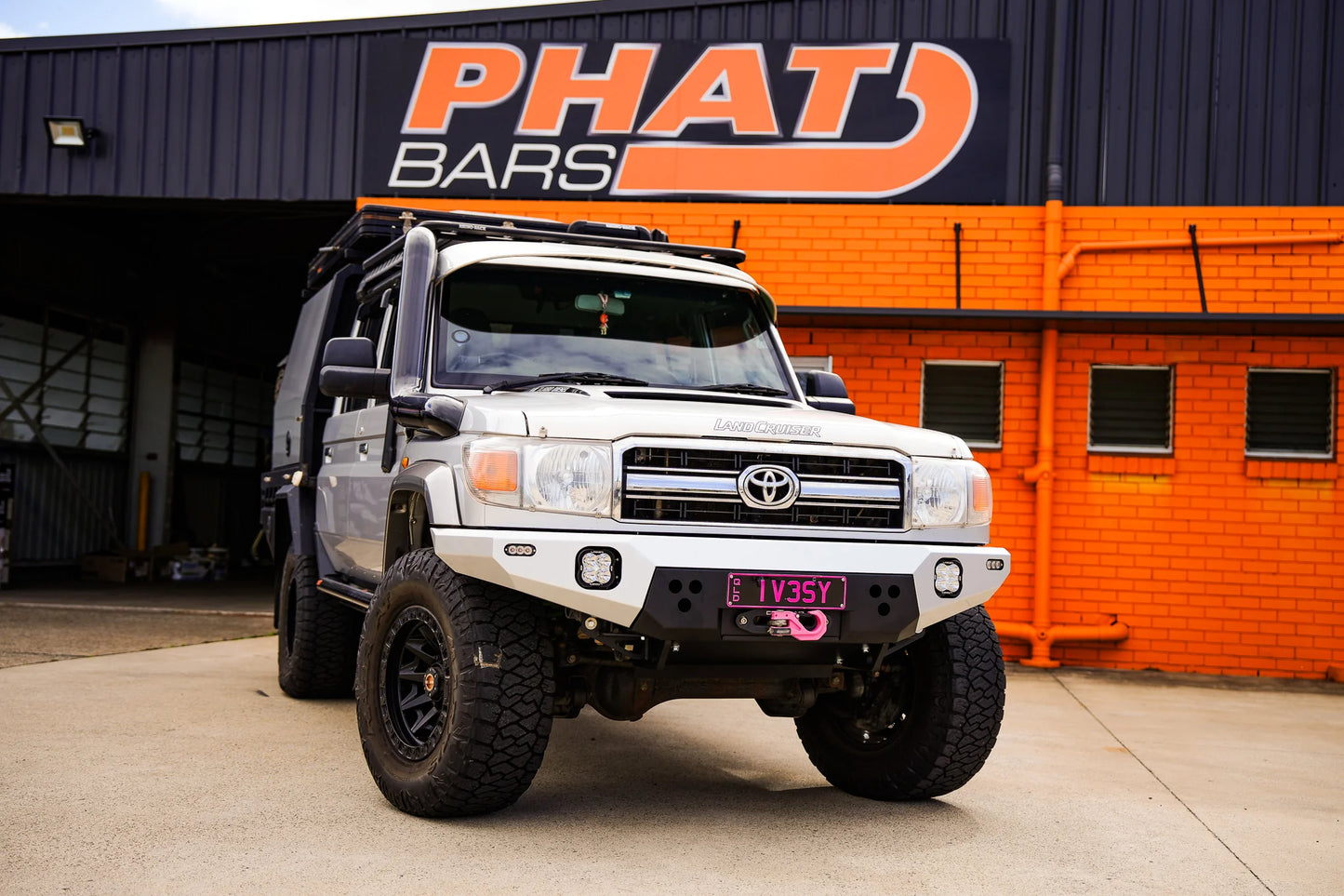 Toyota Land Cruiser 79/76/78 Series V2 Bull Bar 2007-2023