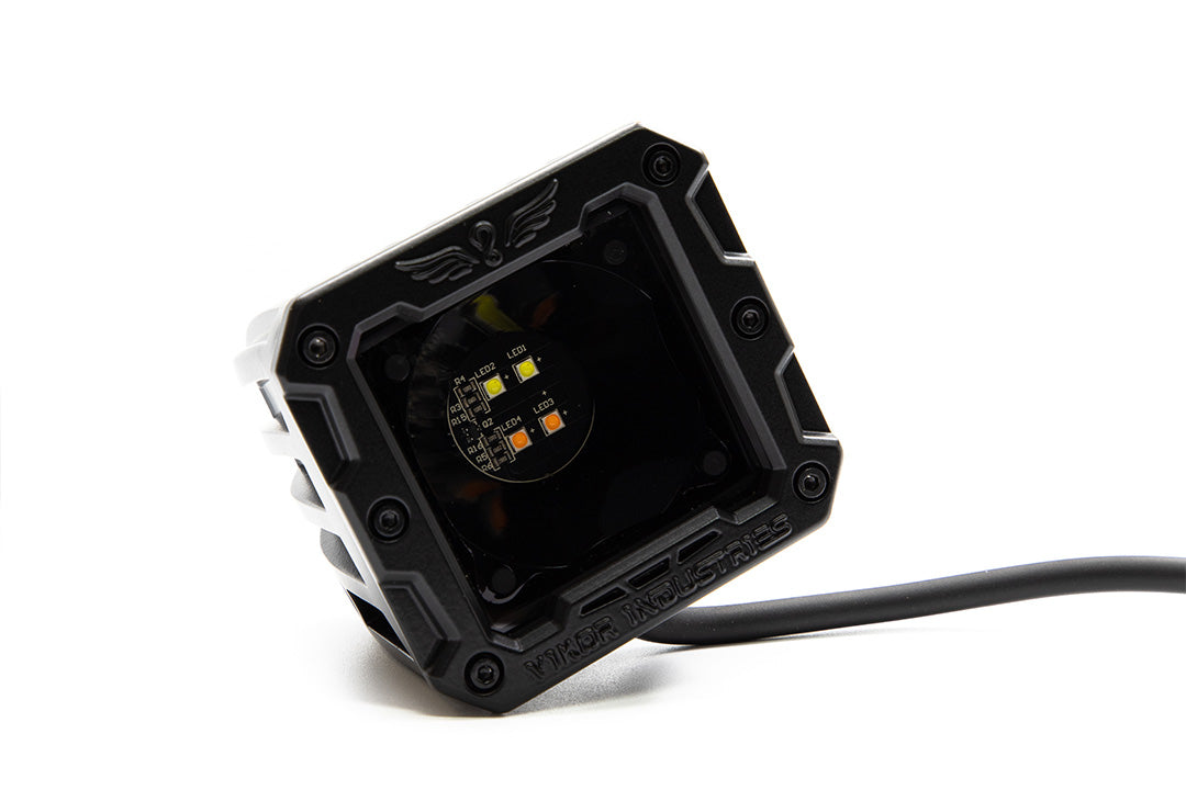 VKX Midnight 3-In-1 LED Cube Light (2")