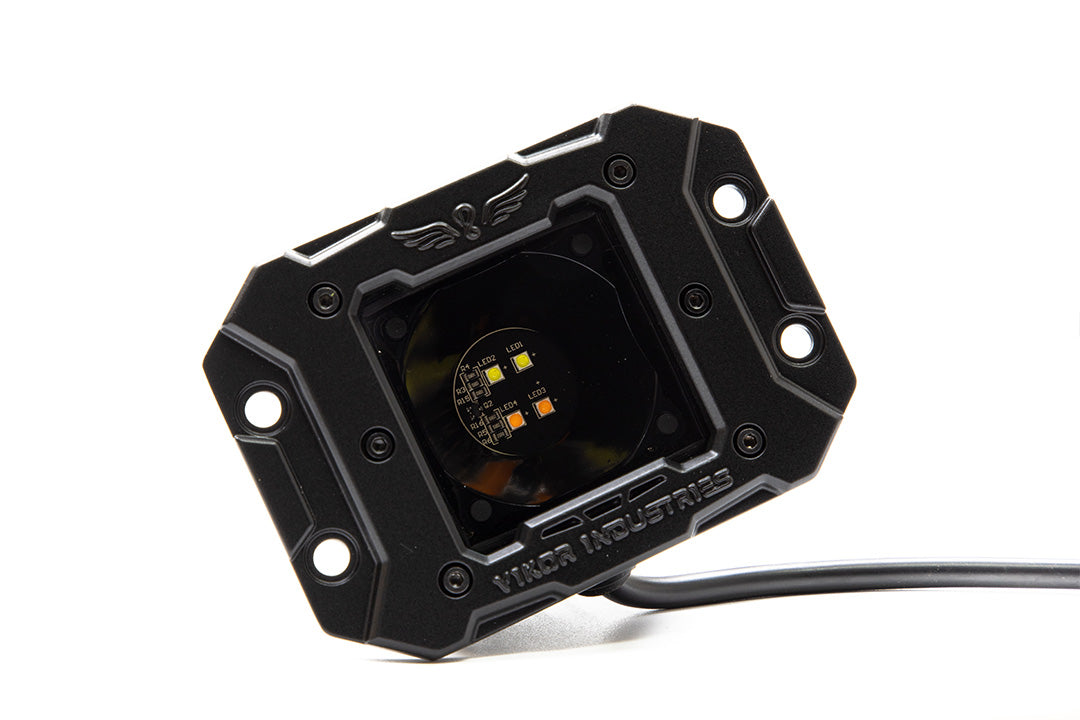 VKX Midnight 3-In-1 LED Cube Light (2") - Surface Mount