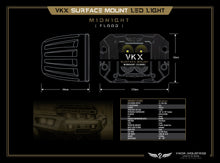 VKX LED Cube Light (2") - Surface Mount
