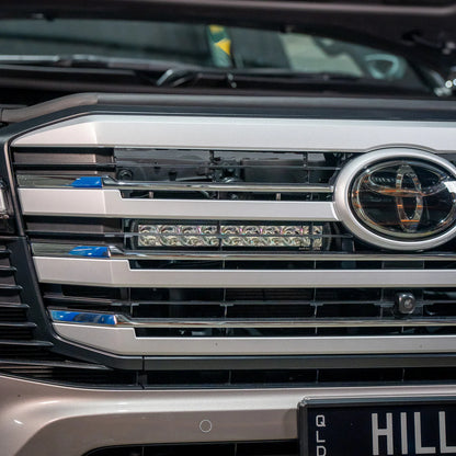 Toyota LandCruiser 300 Series LC300 Behind The Grille Light Bar Bracket - Pirate Camp Co