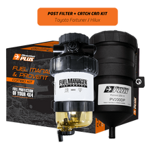 Toyota Hilux N80 / Fortuner Fuel Manager Post-Filter + Catch Can Kit (PFPV628DPC) - Direction Plus