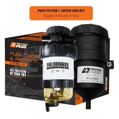 Toyota Hilux N80 / Fortuner Fuel Manager Post-Filter + Catch Can Kit (PFPV628DPC) - Direction Plus