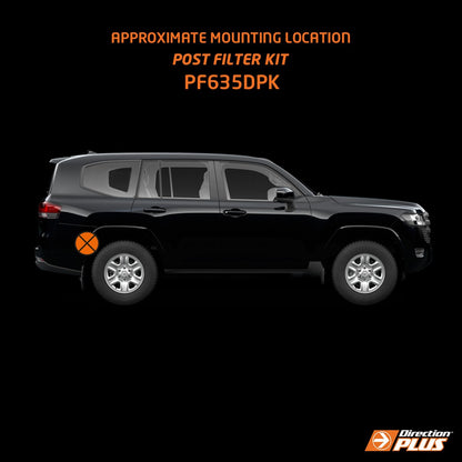 Toyota LandCruiser 300 Series - Fuel Manager Post-Filter Kit (PF635DPK) - Direction Plus
