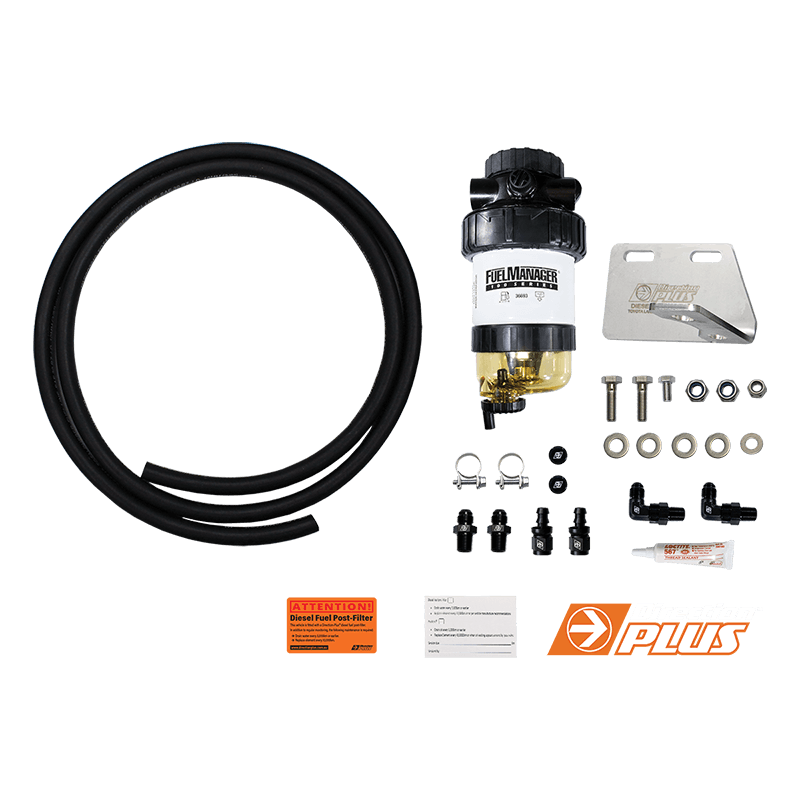 Toyota Prado 150 / 155 Series Fuel Manager Post-Filter + ProVent Catch Can Kit (PFPV620DPC) - Direction Plus