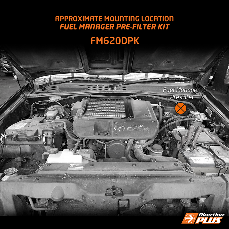 Toyota Prado 120 / 150 / 155 Series Fuel Manager Pre-Filter Kit (FM620DPK) - Direction Plus