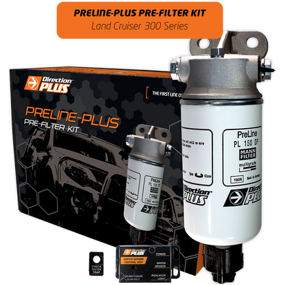 Toyota LandCruiser 300 Series PreLine-Plus Pre-Filter Kit (PL635DPK) - Direction Plus