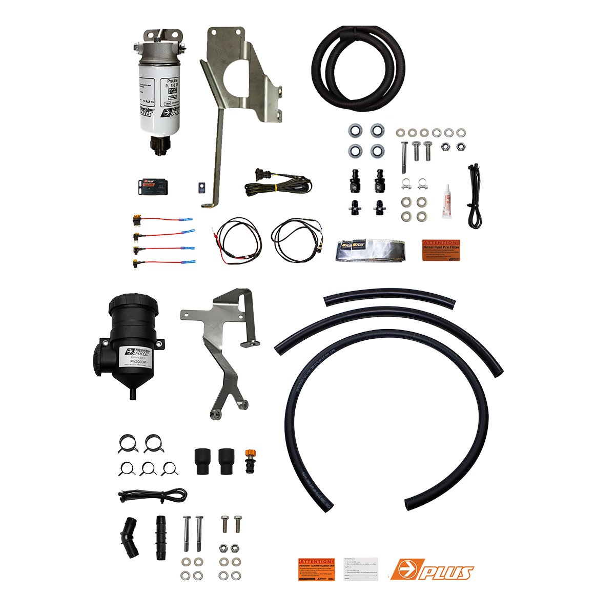 Toyota Prado 250 Series PreLine-Plus Pre-Filter + ProVent Catch Can Kit (PLPV668DPC) - Direction Plus
