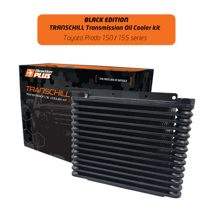Toyota Prado 150 / 155 Series TransChill Arctic Black Transmission Cooler Kit (TCB620DPK) - Direction Plus