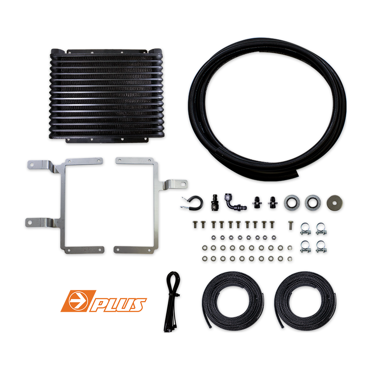 Toyota Prado 150 / 155 Series TransChill Arctic Black Transmission Cooler Kit (TCB620DPK) - Direction Plus