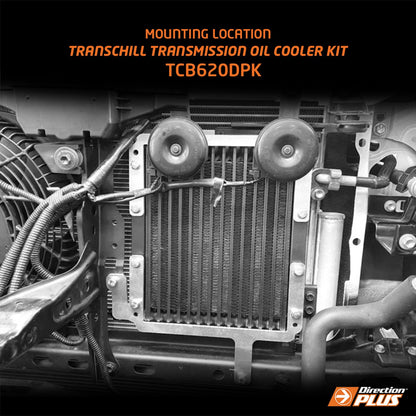Toyota Prado 150 / 155 Series TransChill Arctic Black Transmission Cooler Kit (TCB620DPK) - Direction Plus
