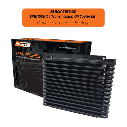 Toyota Prado 250 Series TransChill Arctic Black Transmission Cooler Kit (TCB668DPK) - Direction Plus