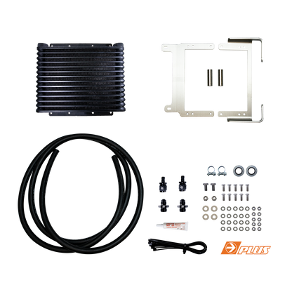 Toyota Prado 250 Series TransChill Arctic Black Transmission Cooler Kit (TCB668DPK) - Direction Plus