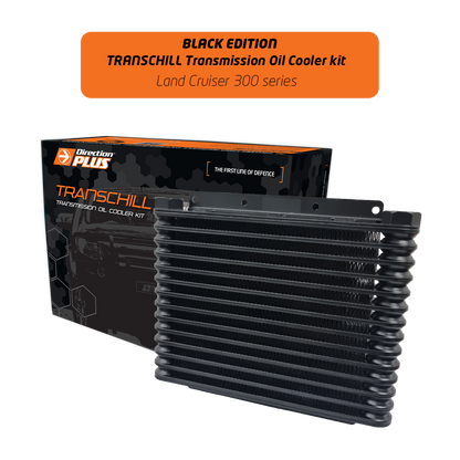 Toyota LandCruiser 300 Series TransChill Arctic Black Transmission Cooler Kit (TCB635DPK) - Direction Plus