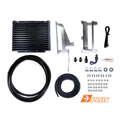 Toyota LandCruiser 300 Series TransChill Arctic Black Transmission Cooler Kit (TCB635DPK) - Direction Plus