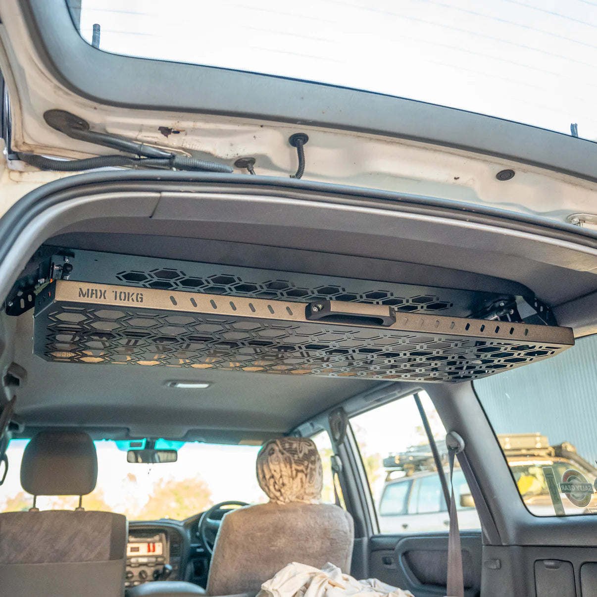 Toyota LandCruiser 100 Series Drop Down Parcel Shelf - Pirate Camp Co