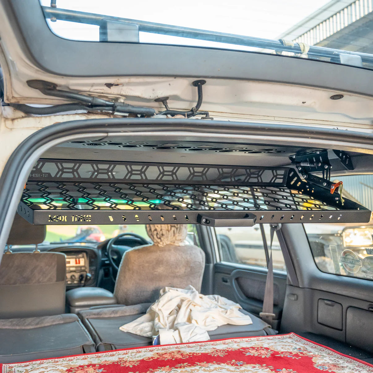 Toyota LandCruiser 100 Series Drop Down Parcel Shelf - Pirate Camp Co