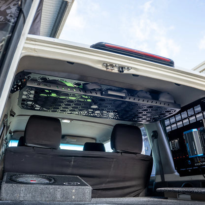 Toyota LandCruiser LC76 Drop Down Rear Roof Parcel Shelf - Pirate Camp Co