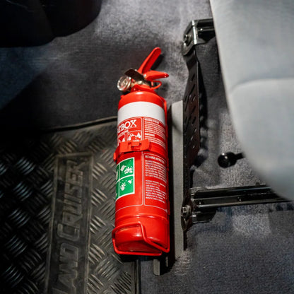Toyota LandCruiser 70 Series Fire Extinguisher Bracket - Pirate Camp Co