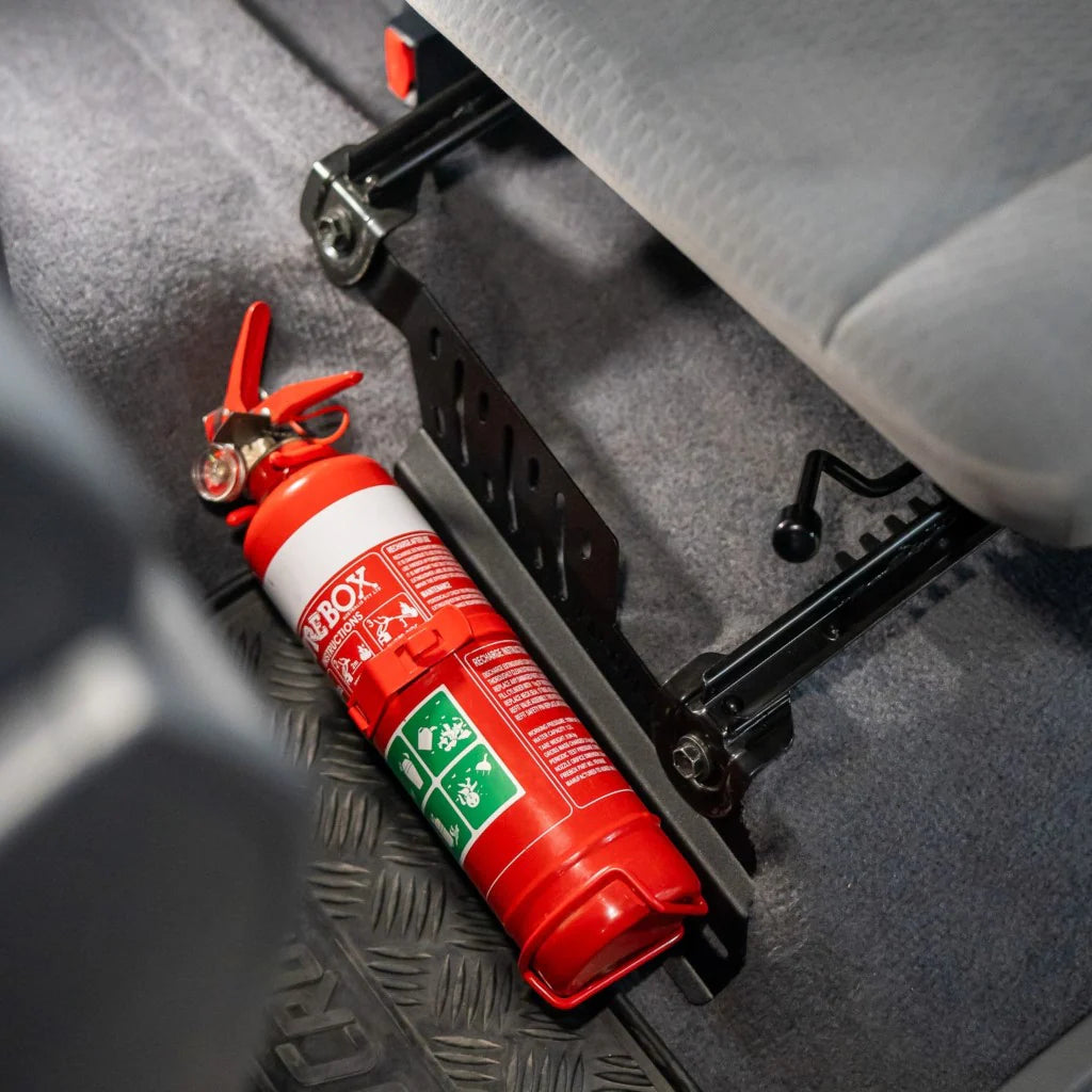 Toyota LandCruiser 70 Series Fire Extinguisher Bracket - Pirate Camp Co