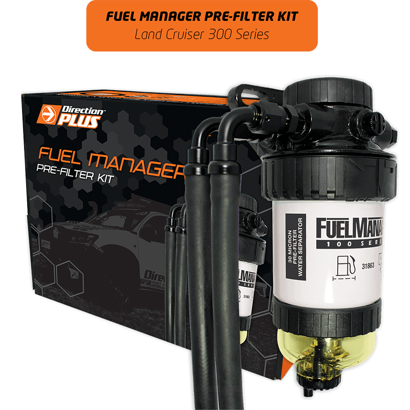 Toyota LandCruiser 300 Series Fuel Manager Pre-Filter Kit (FM635DPK) - Direction Plus