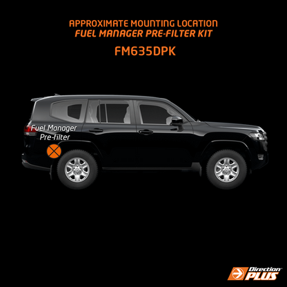 Toyota LandCruiser 300 Series Fuel Manager Pre-Filter Kit (FM635DPK) - Direction Plus
