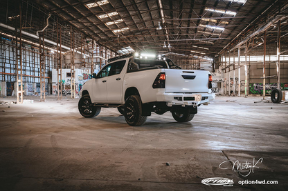 OPTION 4WD FIGHTER REAR BAR - TOYOTA HILUX REVO ROCCO (5/2018-8/2020)