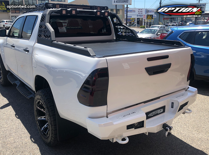 OPTION 4WD FIGHTER REAR BAR - TOYOTA HILUX REVO ROCCO (5/2018-8/2020)