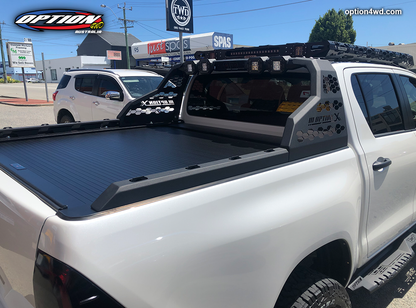 OPTION 4WD FIGHTER REAR BAR - TOYOTA HILUX REVO ROCCO (5/2018-8/2020)