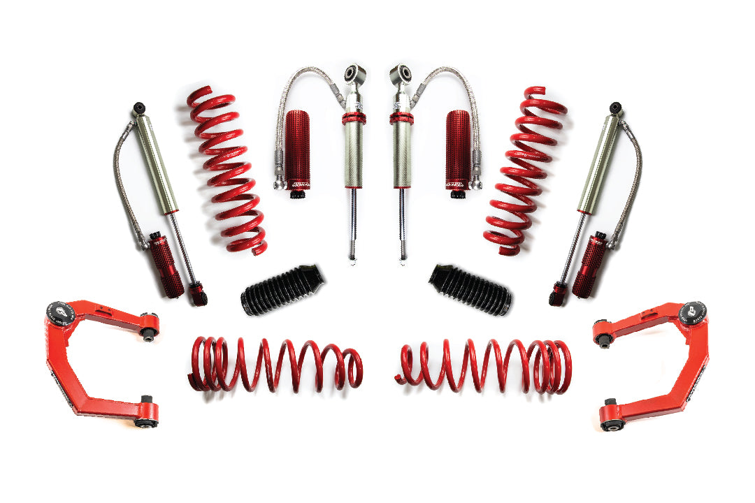 Prado 150 Lift Kit (Remote Reservoir 8-Step Adjustable) - Stage 3
