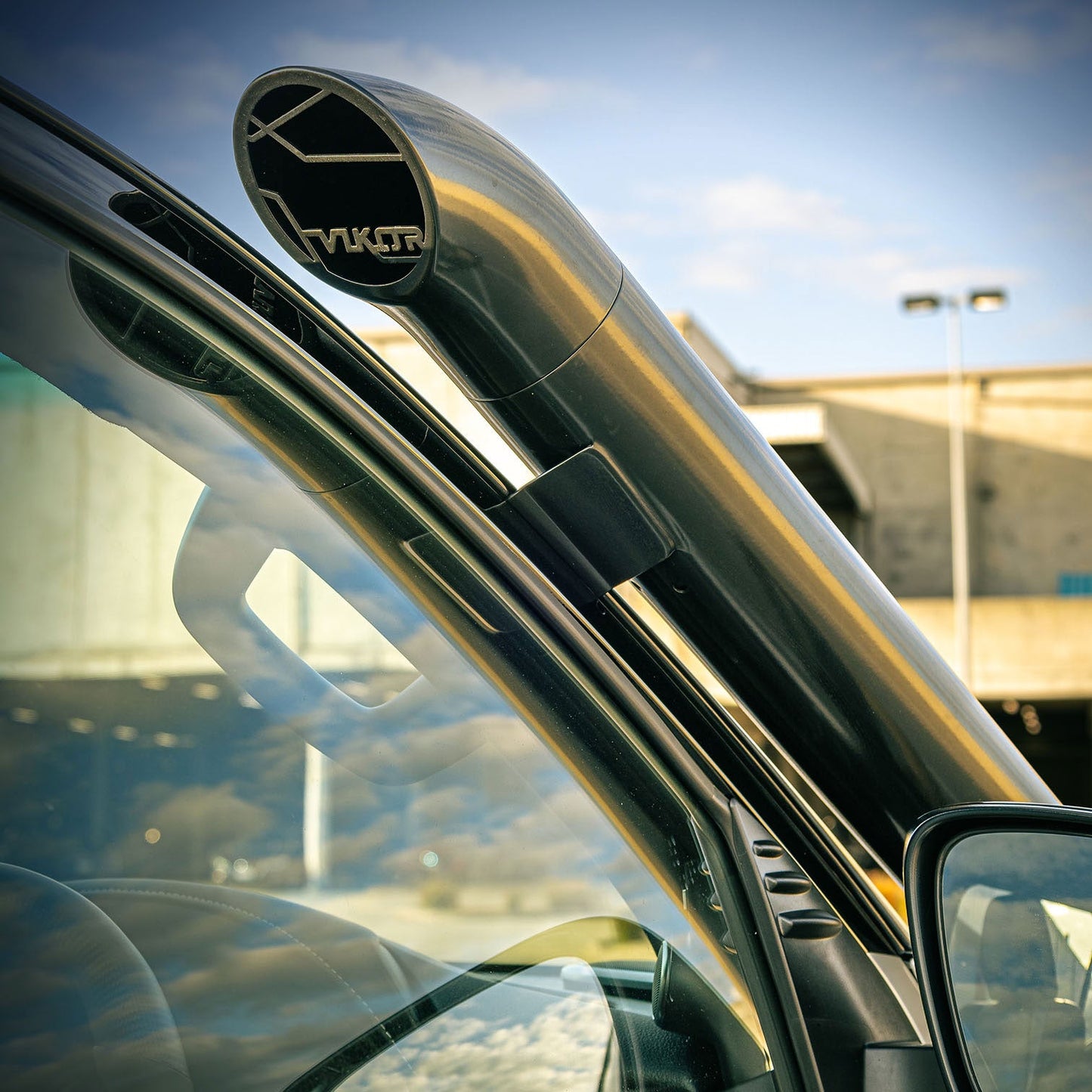 Toyota LandCruiser 79/76 Series Snorkel 4" Stainless Steel (Satin Black)